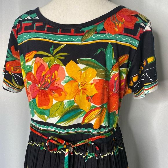 Jasmine by KVM Floral BoHo Style Retro Dress - Picture 9 of 13